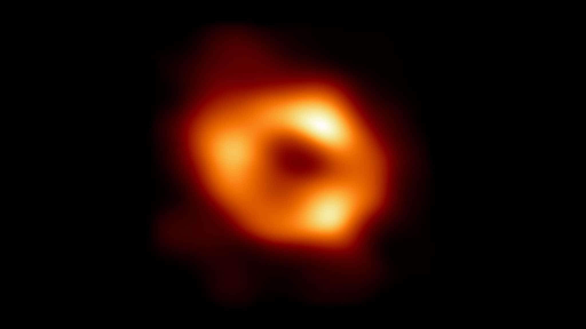 Une image du trou noir de notre galaxie