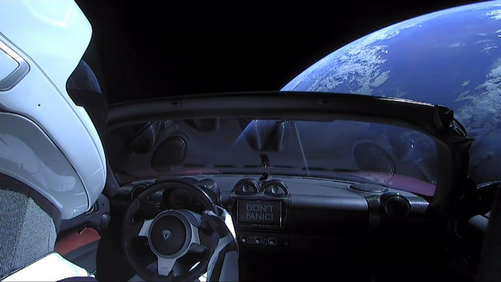 Où va la voiture d’Elon Musk ?