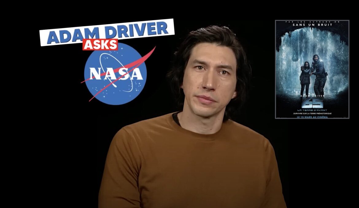 Adam Driver, les astéroïdes et la NASA