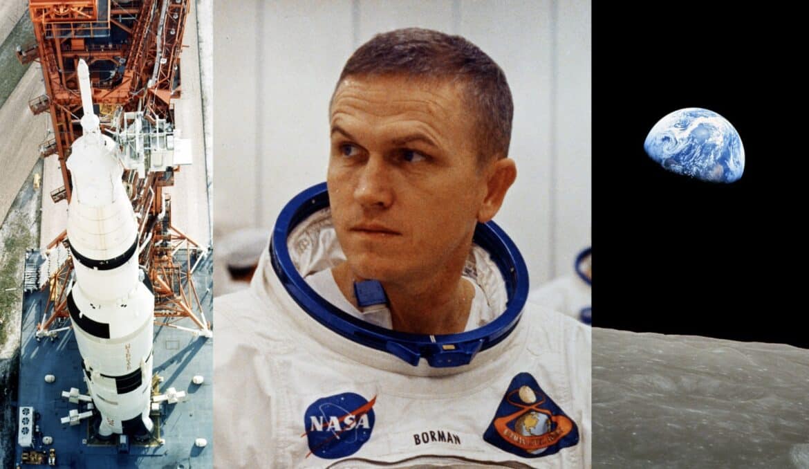Frank Borman, commandant d’Apollo 8, nous a quittés