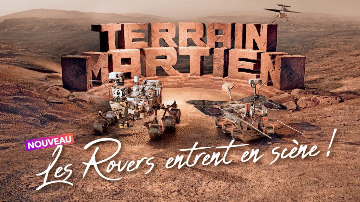 Le TERRAIN MARTIEN – Les Rovers entrent en scène !