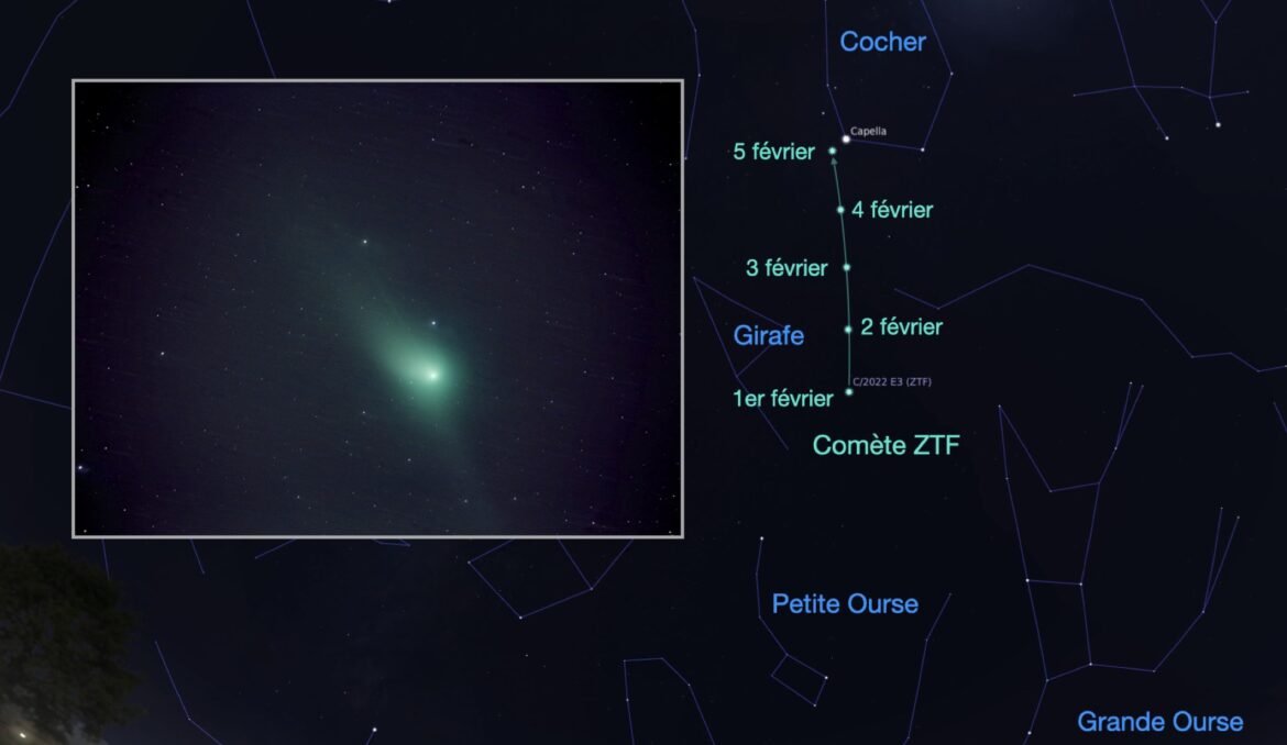 Comment voir la comète ZTF ?