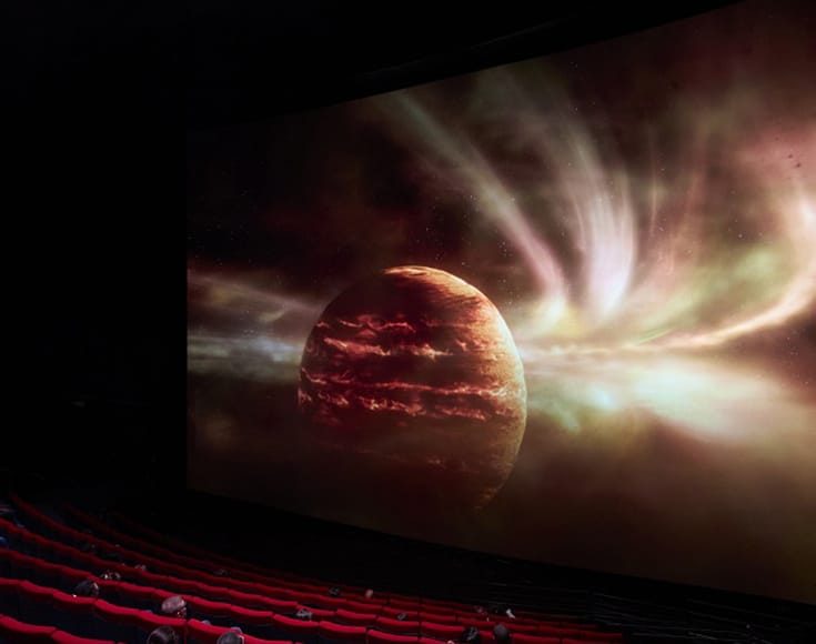 IMAX - Installez-vous et regardez chasseurs d'astéroïdes - Cité de l'espace