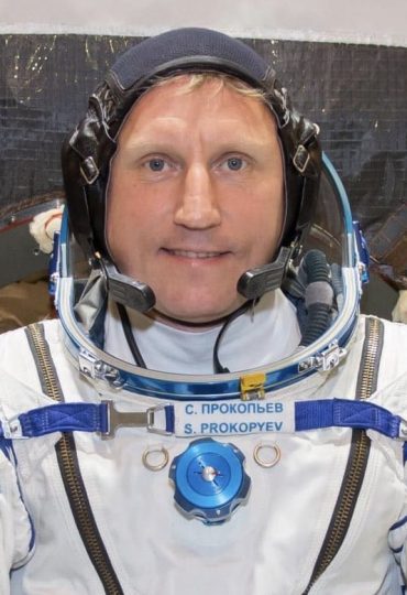 Astronaute russe Sergey Prokopyev de l'Expédition 68