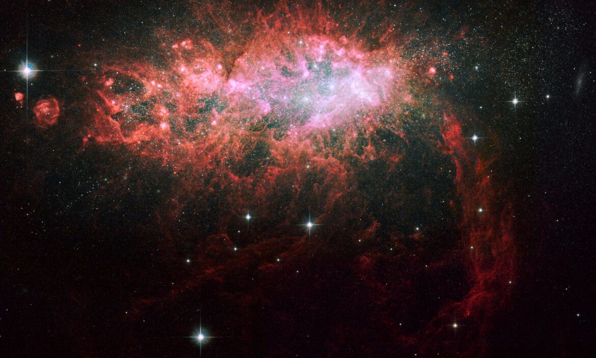 La Galaxie NGC 1569 par Hubble