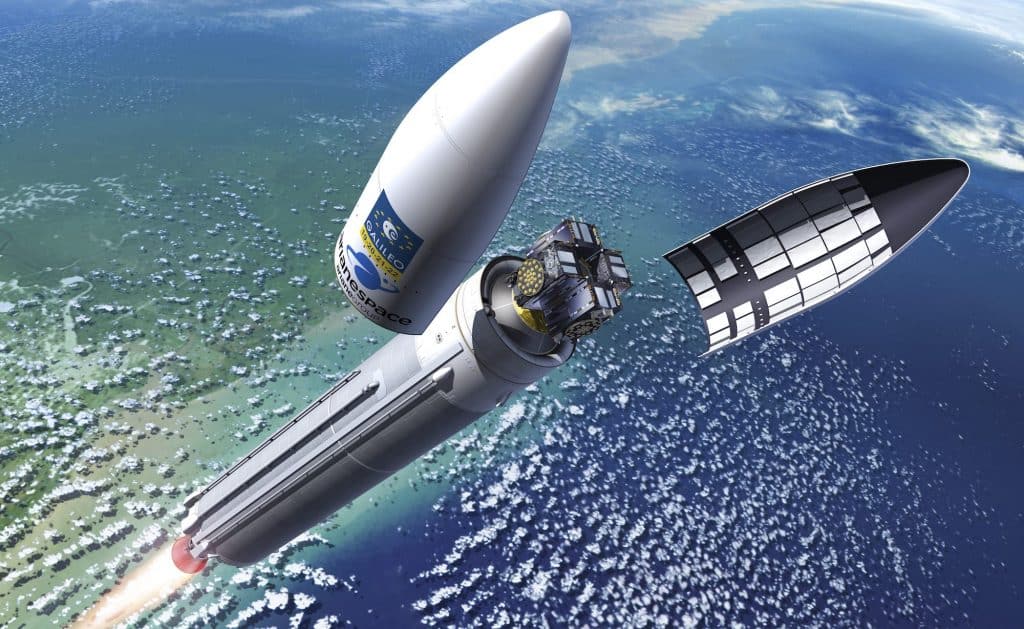 Ariane 5 lance 4 satellites Galileo d’un coup