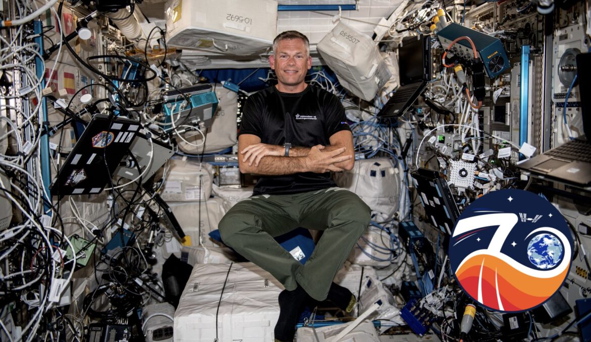 Andreas Mogensen, commandant de l’ISS