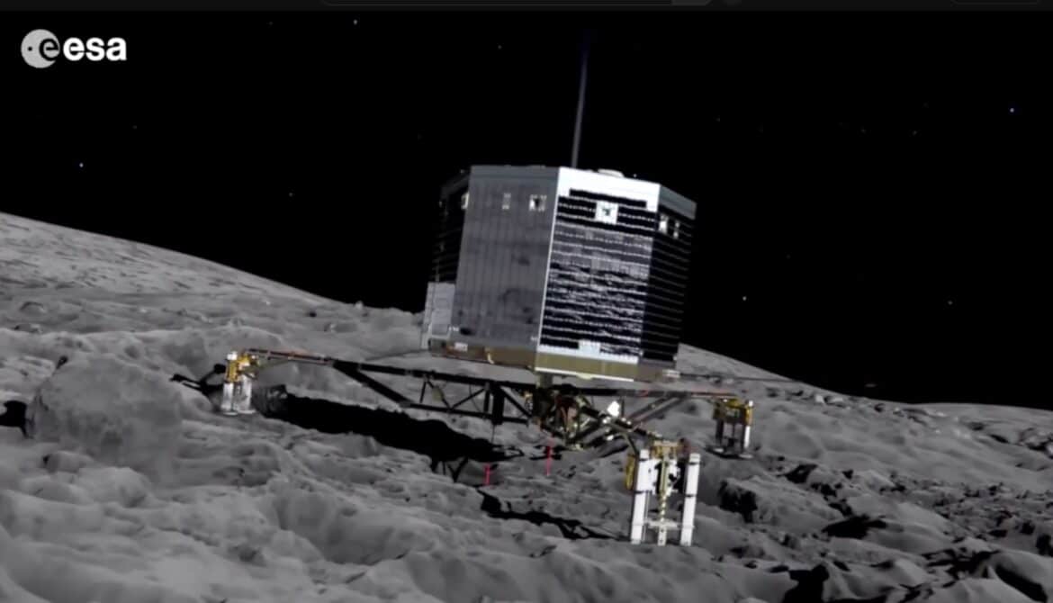 Rosetta et Philae : se poser sur une comète