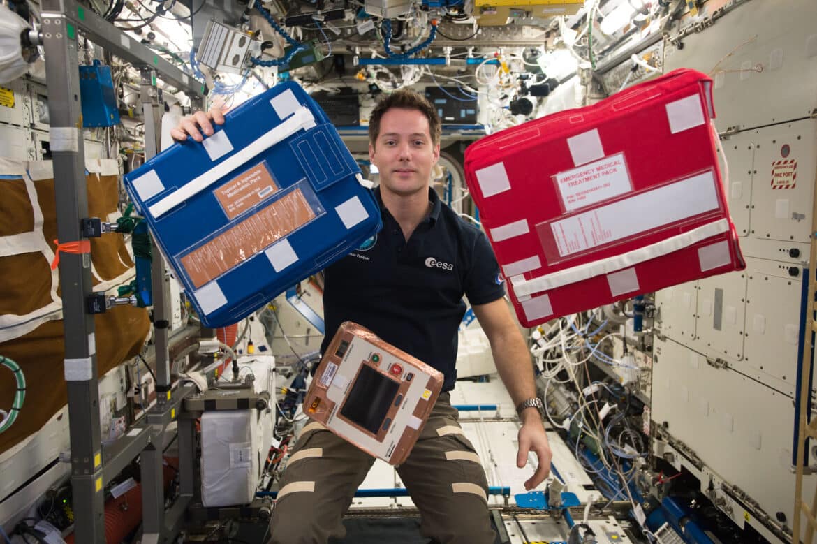 L’arrivée de Thomas Pesquet dans l’ISS (2016)